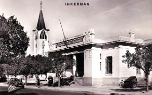 54- Inkerman - La poste et l'eglise
